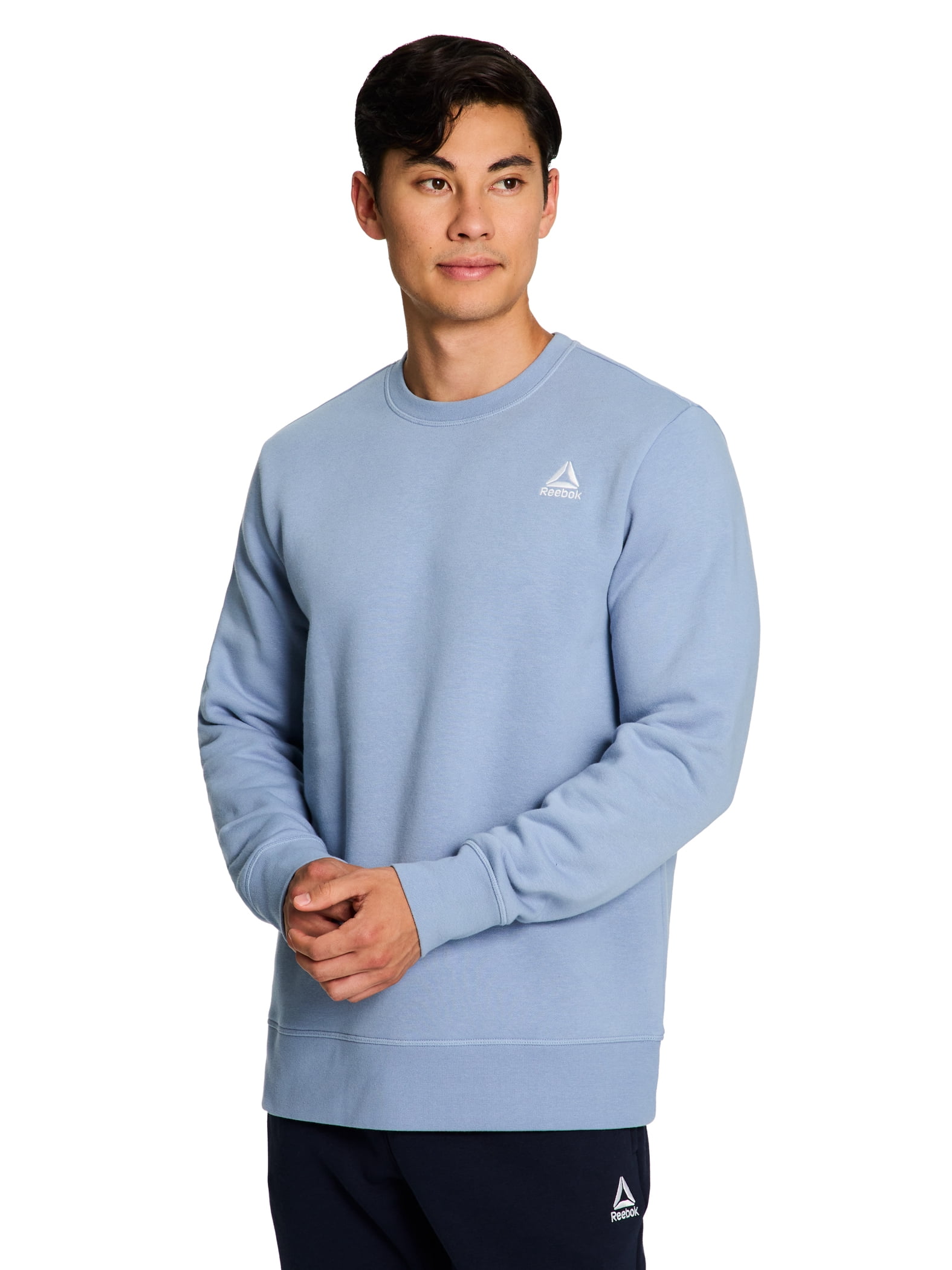 Reebok Men's and Big Men's Game Day Fleece Crewneck Sweatshirt, Sizes XS-5XL