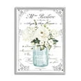 thumbnail image 2 of Stupell Industries Vintage Parisian Floral Bouquet White Farmhouse Flowers, 16 x 20,Design by Lettered and Lined, 2 of 5