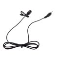thumbnail image 2 of Lavalier Clip Metal Mono Microphone 3.5mm with Collar Clip for Lound Speaker Computer PC Laptop, 2 of 7