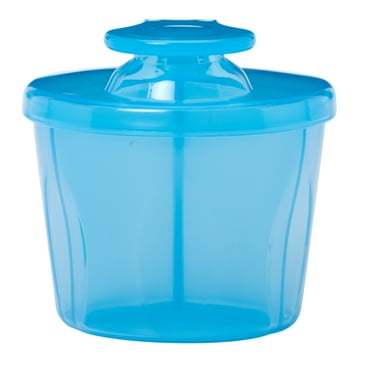 Dr. Brown's Baby Formula Dispenser with Snap-On Lid Travel Lid, Blue, 27 oz, 1 Pack