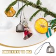 thumbnail image 3 of GOOHOCHY 20 mini cascabeles de aleación para manualidades, colgantes para árbol de Navidad, puertas, ventanas, campanillas de viento, decoración de jardín., 3 of 8