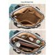 thumbnail image 4 of Striped Tote Handbag Classic Black White Print Street Daily Bag with 7 Pockets Gifts for Women, 4 of 4