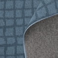 thumbnail image 4 of Mainstays Kids Tufted Blue Grid Washable Area Rug, 3' x 5', 4 of 6