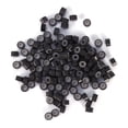 thumbnail image 2 of Qiilu Tools, Beads,1000PCS/Bottle 5MM Silicone Lining Rings Loops Beads Tools For Human 5 Colors, 2 of 3
