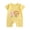 Yellow, variant on Baby Boys Short Sleeve Romper Summer Infant Onesie Unisex Newborn Baby Clothes Baby Boy Outfits Yellow,6-9 Months