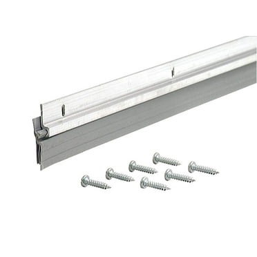 M-D Building Products 5090 Standard Fin Door Sweep DV-1, 36-Inch, Silver, Aluminum