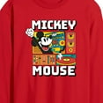 thumbnail image 2 of Disney - Mickey Wave Form - Men's Long Sleeve Graphic T-Shirt, 2 of 4
