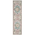 thumbnail image 2 of SAFAVIEH Mystique Whitaker Overdyed Polyester Runner Rug, Grey/Light Blue, 2'3" x 8', 2 of 7