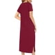 thumbnail image 4 of Batas de invierno para mujer, camisón cálido y camisón de invierno con cremallera y bolsillos, pijama holgado para mujer., 4 of 7