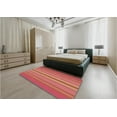 thumbnail image 5 of Ahgly Company Machine Washable Indoor Rectangle Transitional Crimson Red Area Rugs, 8' x 12', 5 of 7