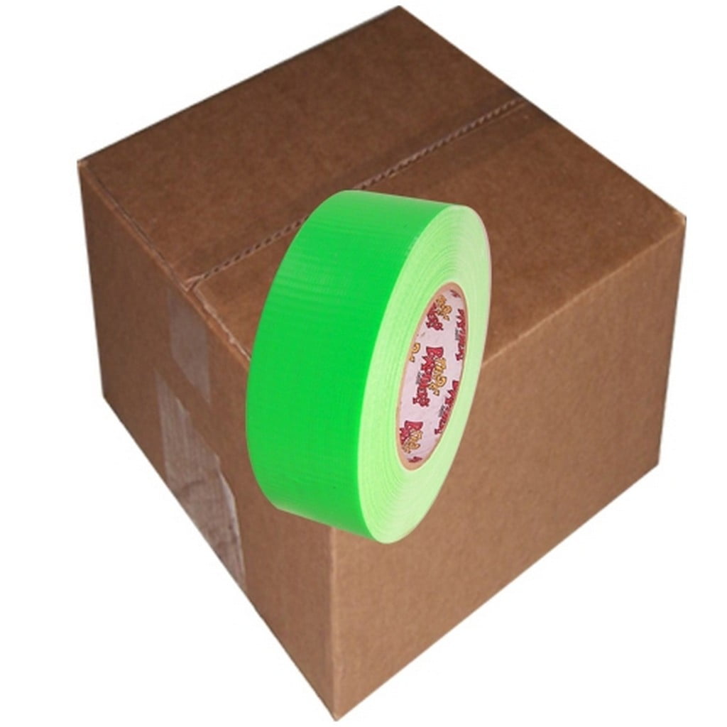 Pro Duct 139 Fluorescent Green Duct Tape 2" X 60 Yard Roll (24 Roll/Case)