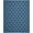 Ink, variant on SAFAVIEH Dhurries Aditya Geometric Area Rug, Blue/Ivory, 7' x 7' Round