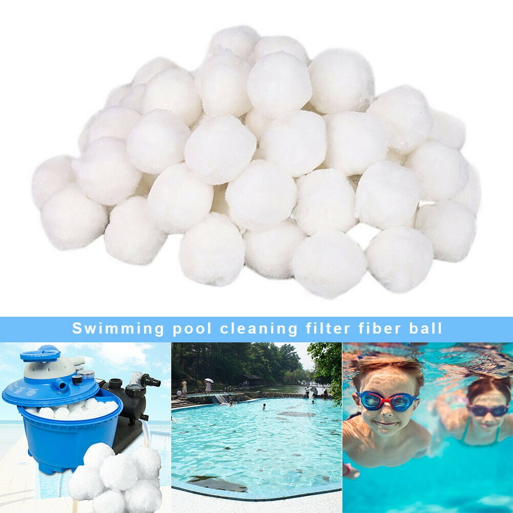 1.5 lbs Pool Filter Balls EcoFriendly Fiber Filter Media for Swimming