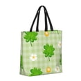 thumbnail image 2 of Naloa St Patrick's Day11 Tote Bag for Women, Foldable Tote Bag With Zipper, Large Shoulder Bag, Top Handle Handbag for Travel, Work, Shopping, 2 of 9