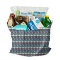 thumbnail image 3 of Bohemian Sketch Style Canvas Shopping Bag – Earthy Rustic Reusable Tote, 3 of 3