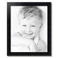 thumbnail image 2 of ArtToFrames 20" x 25" Satin Black Reverse Step Picture Frame, 20x25 inch Black Wood Poster Frame (WOM-1419), 2 of 8