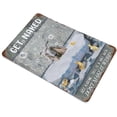 thumbnail image 3 of Get Naked Just Kidding This is A Half Bath Goat Vintage Tin Sign Goat Lover Gift Bathroom Decor Plate Plaque Metal Tin Sign Birthday Anniversary Housewarming Gift 12"x8", 3 of 8