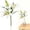 G, variant on 1Pcs Artificial Lily Single Branch Artificial Flowers Fake Lilies with Stems Faux Lilies Bouquet for Wedding Floral Arrangements Easter Home Table Centerpiece Office Decor(Purple)
