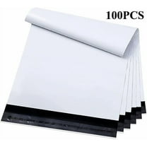 Poly Mailers Shipping Envelopes Bags, 14.5 x 19 - inches, 100 Bags