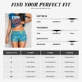 thumbnail image 6 of KLL Cute Car Cartoon Pattern Workout Shorts for Women Scrunch Short Gym Yoga Running Sport Active Exercise Fitness Shorts, 6 of 8