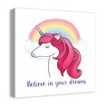 thumbnail image 2 of Creative Products Unicorn Dreams 20x20 Canvas Wall Art, 2 of 5