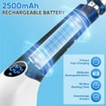 thumbnail image 5 of Electric Spin Scrubber, Cordless Cleaning Brush Power Shower Scrubber Long Handle Extendable Handheld Electric Scrubber for Bathroom Floor Tub Tile, 5 of 5