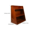 thumbnail image 2 of Convenient Multi-layer Organizer Rack Desktop Storage Holder Wood Craft Storage Shelf, 2 of 6