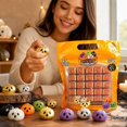 thumbnail image 2 of 25 Pack of Extra Mini Squishies Dumplings Mystery Dumpling Squish for Halloween Goodie Bags Party Supplies, 2 of 9