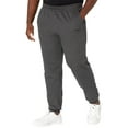 thumbnail image 1 of PUMA Men's Essentials Logo Fleece Sweatpants, Dark Gray Heather, SM, 1 of 3
