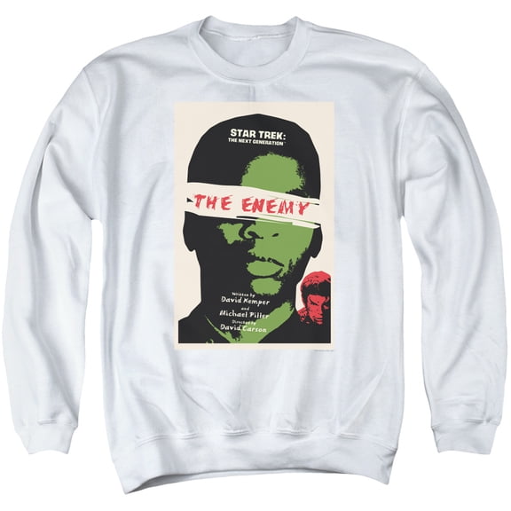 Star Trek - Tng Season 3 Episode 7 - Crewneck Sweatshirt - X-Large