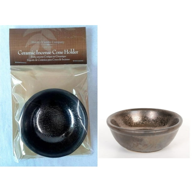 Hosley 2.5 inch diameter, Ceramic Incense Cone Holder