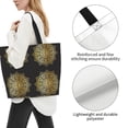 thumbnail image 3 of Disketp Gold Mandala Bolsa Tote Estampada para Mujer, Bolso de Hombro y de Mano para Compras y Viajes, 3 of 8