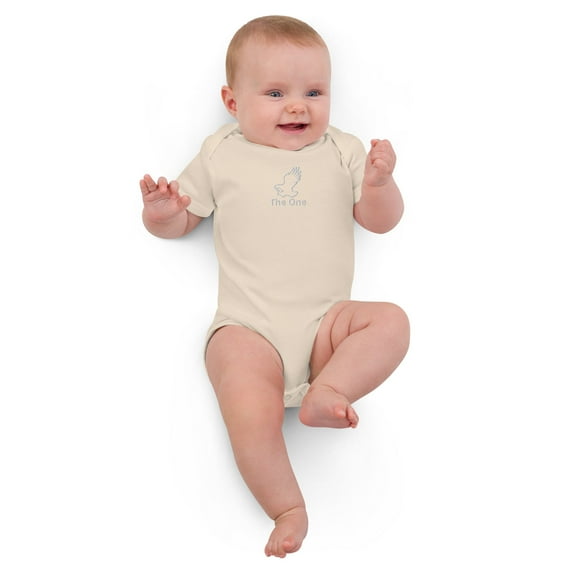 The One baby bodysuit