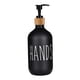 thumbnail image 5 of Dispensador de jabón manual, botella rellenable, contenedor reutilizable, botella de líquido de 500 ml manos negras, 5 of 9