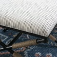 thumbnail image 2 of Linon Ashburn Campaign Accent Stool Striped, 2 of 13