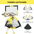 thumbnail image 3 of MoKo Backyard Soccer Goal for Kids, 4' x 3' Portable Pop Up Soccer Nets, 2 in 1 Soccer Net Set for Outdoor Indoor, 3 of 8