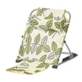 thumbnail image 4 of Respaldo para Cama Soporte Elevable Cojín de Lectura Silla de Respaldo Plegable con Múltiples Ángulos de Inclinación Adecuado para Playa Suelo Y Acam Hojas verdes, 4 of 8