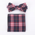 thumbnail image 3 of Pocket Square Creative Unisex Suit Handkerchief Pocket Handkerchief with Bow Tie, 3 of 6