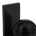 thumbnail image 4 of CosmoLiving by Cosmopolitan 7" Orb 7 lbs Black Marble Bookends (Set of 2), 4 of 7