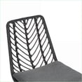 thumbnail image 6 of Outdoor Dining Chairs 2-Piece Set with Cushions | Light Gray | PE Rattan+Iron, 6 of 21