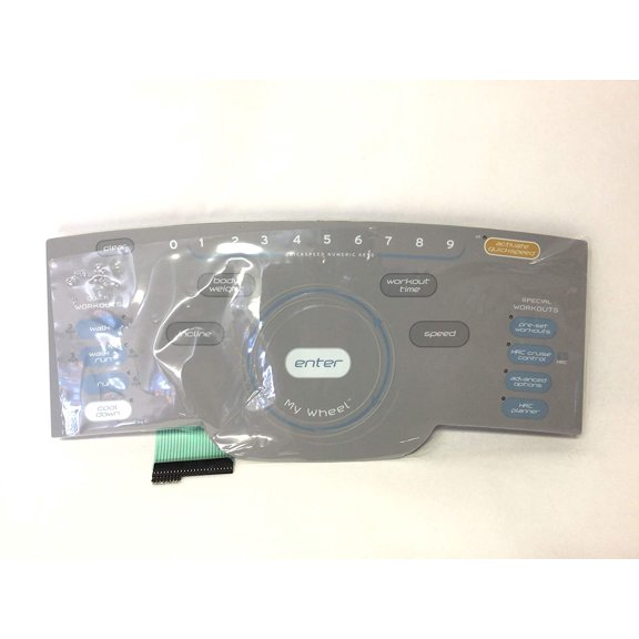 Display Console Overlay Keypad 7R485800 Works W True Fitness Es7.0 Treadmill