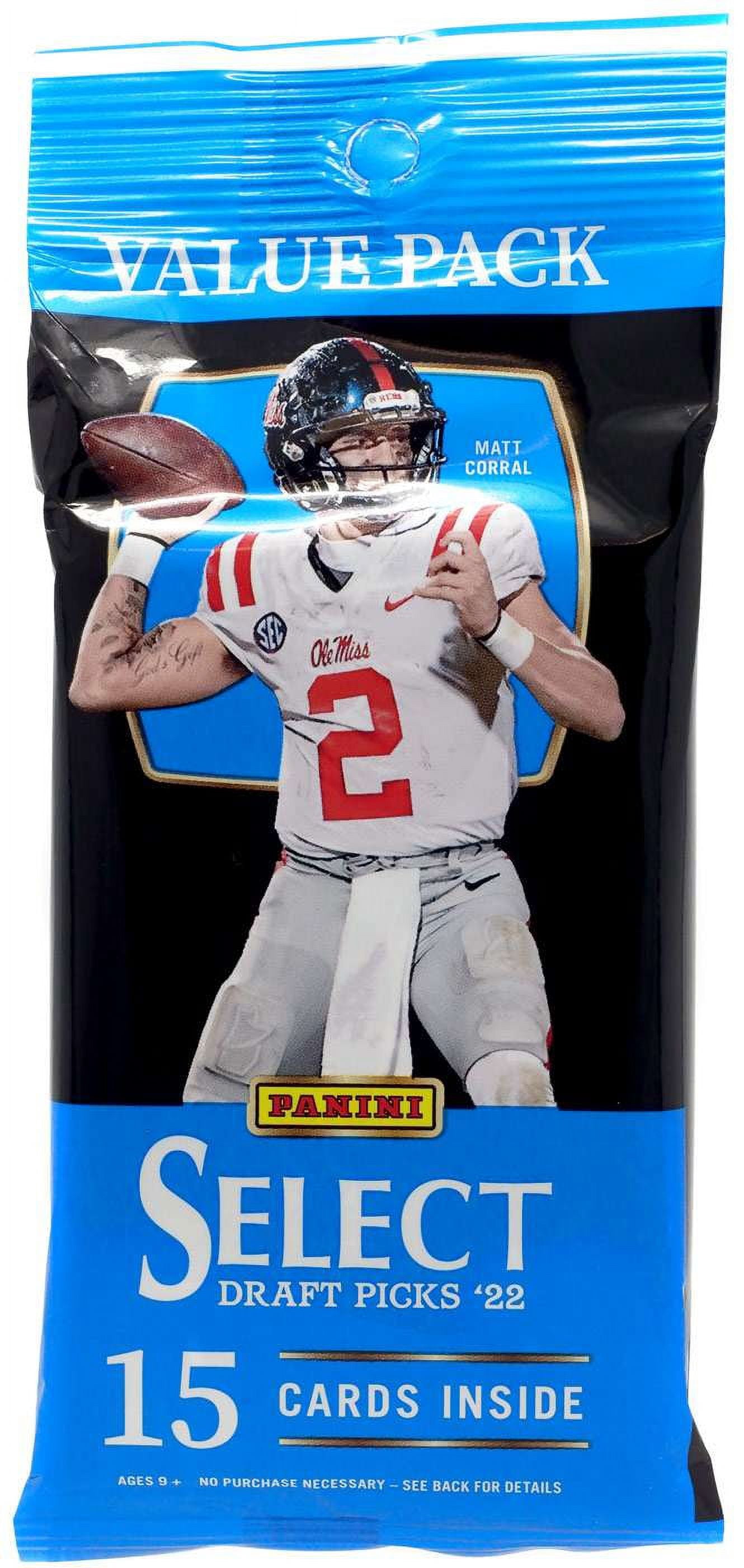 NFL Panini 2022 Select Draft Picks Football Trading Card FAT Pack BOX