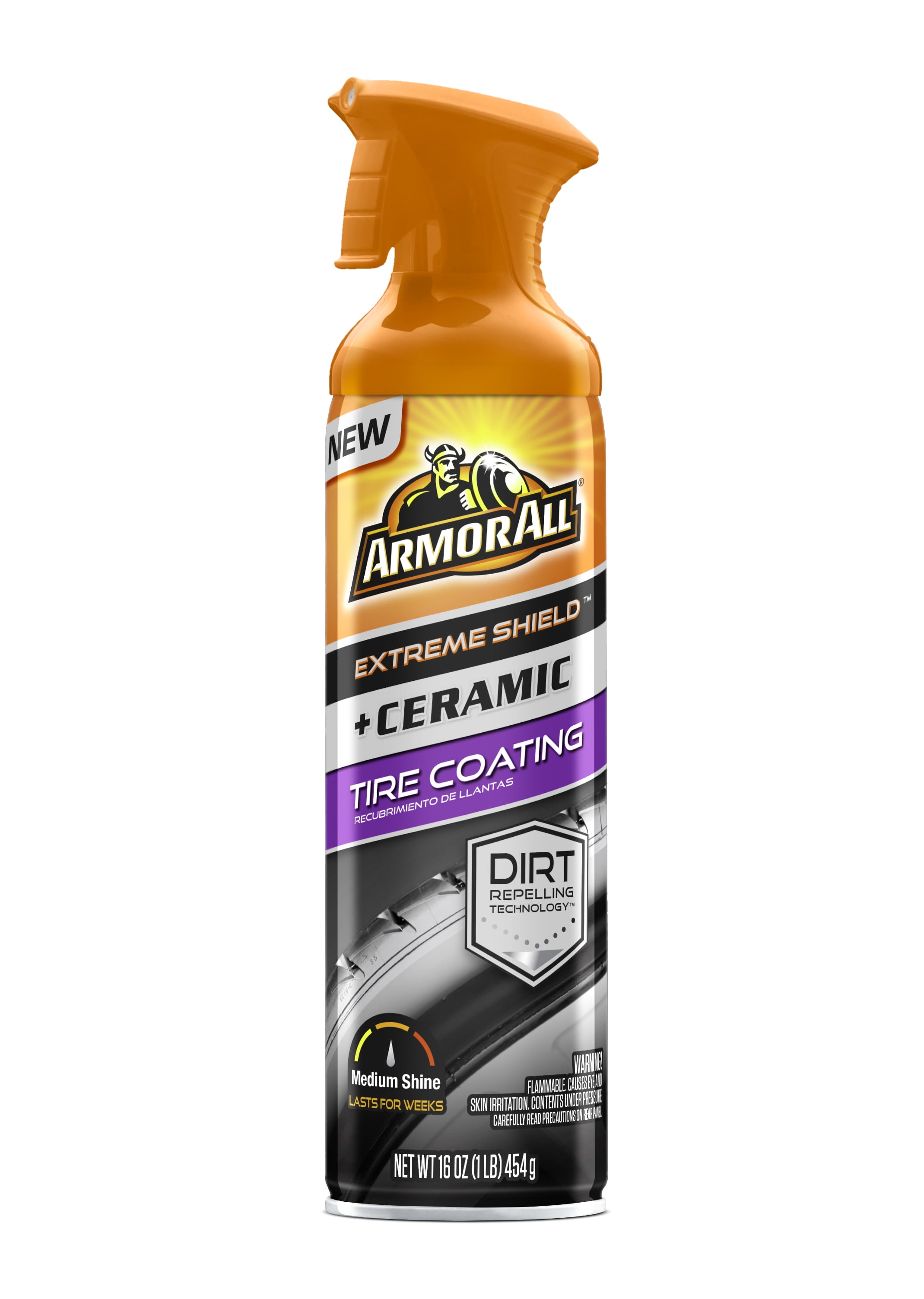 Armor All Extreme Shield Ceramic Tire Coating Spray, 16 oz