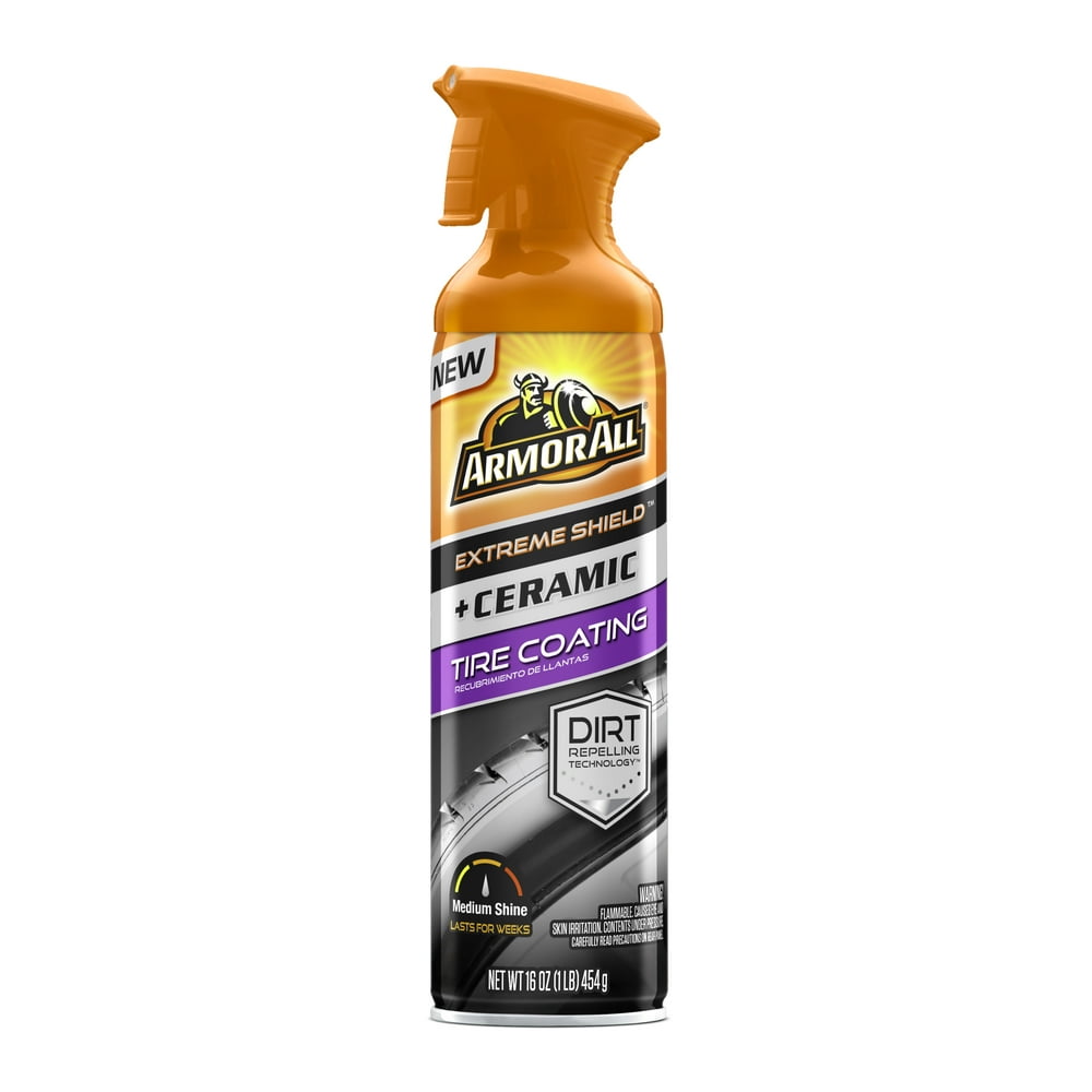 Armor All Extreme Shield Ceramic Tire Coating Aerosol Spray, 16 oz