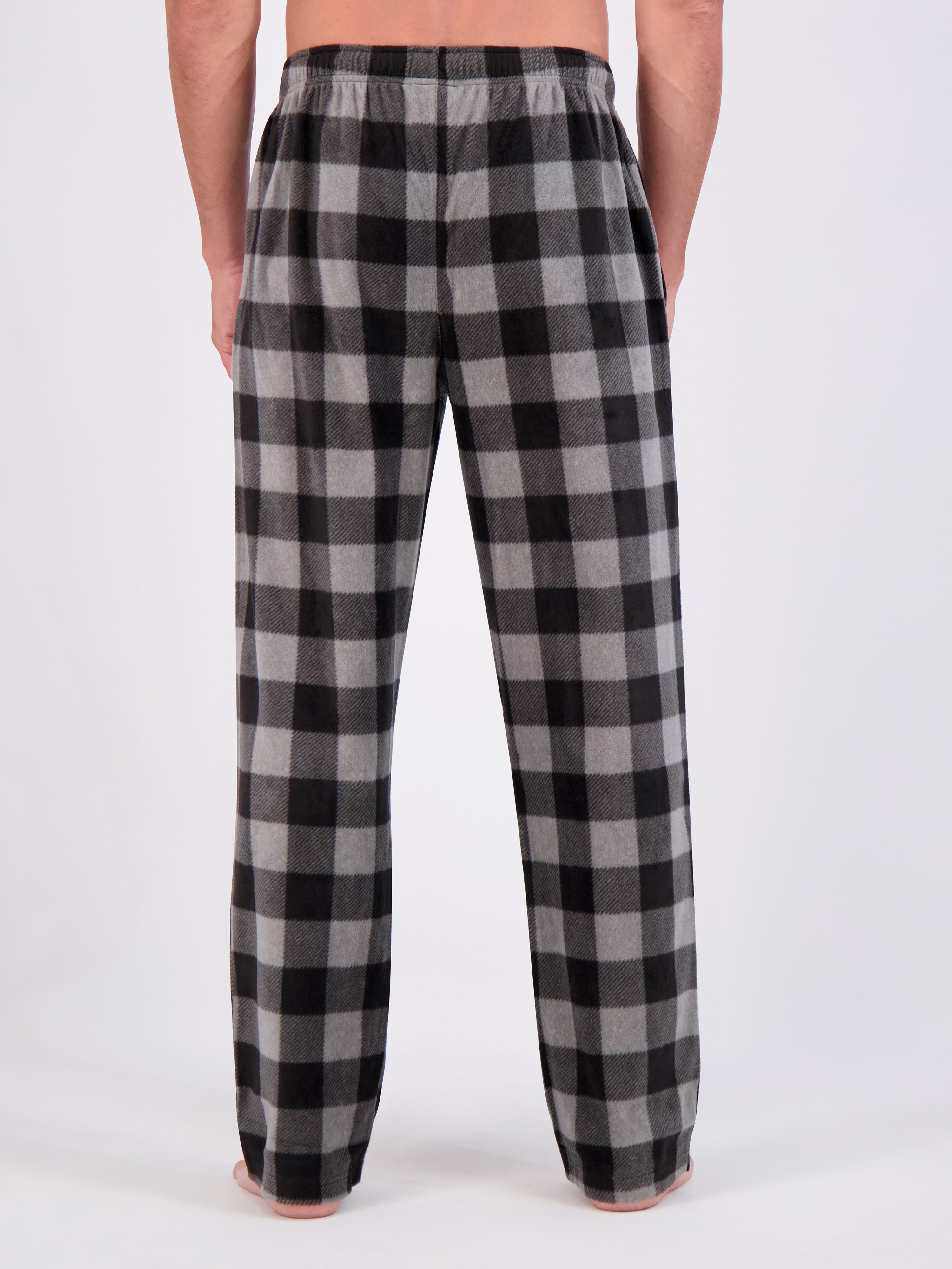 Hanes Men's Cozy Microfleece Pajama Sleep Pants, 2-Pack, Sizes S-2XL