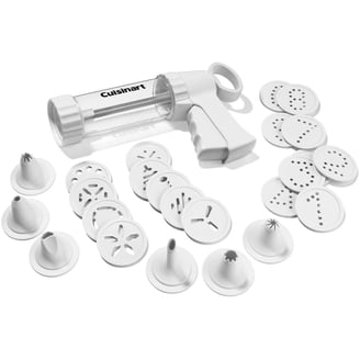 Set Pâtisserie Oxo Presse à Biscuits OXO Softworks - Lot Avec 18 Disques Et étui Rangement Kit Biscuits Décorés