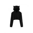 thumbnail image 5 of Women Autumn Hoodie Lovely Cat Ear Hat Sweatshirt, 5 of 5