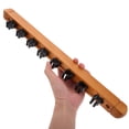 thumbnail image 3 of OUNONA 1 Set Wall Mounted Billiard Cue Rack for Sticks Wooden Pool Cue Sticks Rack for Billiard Stick Storage, 3 of 8