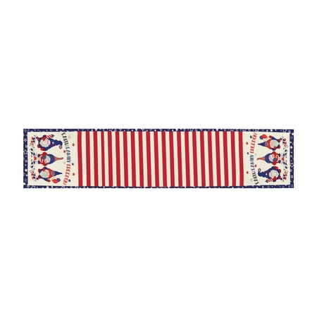 

VBXOAE Independence Day Table Runner Table Decoration Home Party Decoration