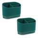 thumbnail image 1 of 2pcs Plastic Silverware Holder, Multi-Functional Kitchen Utensils Organizer Large Capacity For Chopsticks Forks And Spoon, 1 of 4